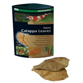 Листья миндального дерева Dennerle Nano Catappa Leaves, 12 шт.