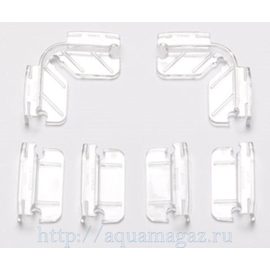 Комплект креплений для покровного стекла аквариумов Dennerle NanoCube