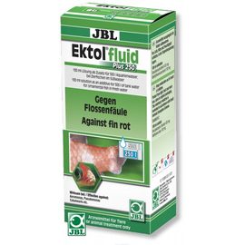Препарат против плавниковой гнили и других внешних бактериальных заболеваний JBL Ektol fluid Plus 250, 100 мл