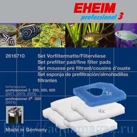 Наполнитель для PROFESSIONEL 3 (1 губка + 4 синтепона)