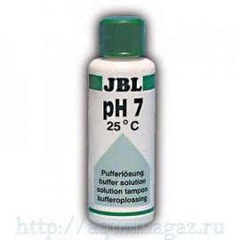 Стандартный буферный раствор для калибровки pH-электродов, pH 7,0, 50 мл JBL Proflora Buffer Solution