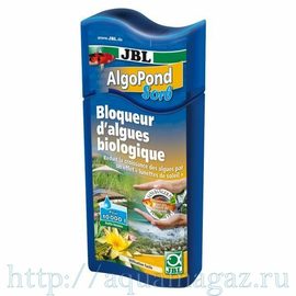Препарат для блокирования роста водорослей в садовом пруду, использующий эффект солнцезащитных очков JBL AlgoPond Sorb, 2,5 л