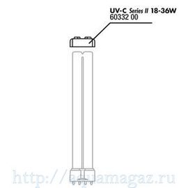 Прокладка ультрафиолетовой лампы для UV-C стерилизаторов 18 и 36 Вт JBL rubber – lamp - 18/36W