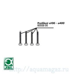 Винты для корпуса компрессоров ProSilent a100-400, 4 шт. JBL PS a100-400 body screws