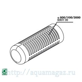Всасывающая трубка для установки фильтрующего картриджа для помп ProFlow u800/1100/2000 JBL Suction basket ProFlow u800/1100/200