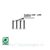 Винты для корпуса компрессоров ProSilent a100-400, 4 шт. JBL PS a100-400 body screws