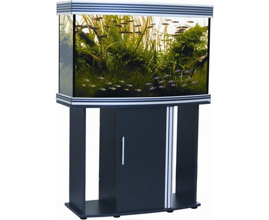 Аквариум B-1000H+, 210л, дуговой, 2x39W T5, 100x42x65см, черный