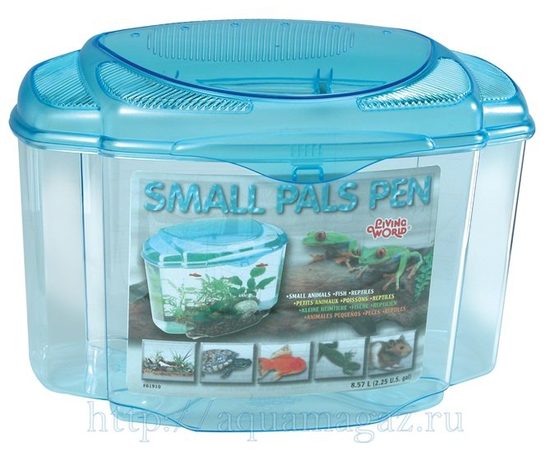 Аквариум переносной  8.57л 35х22х26см