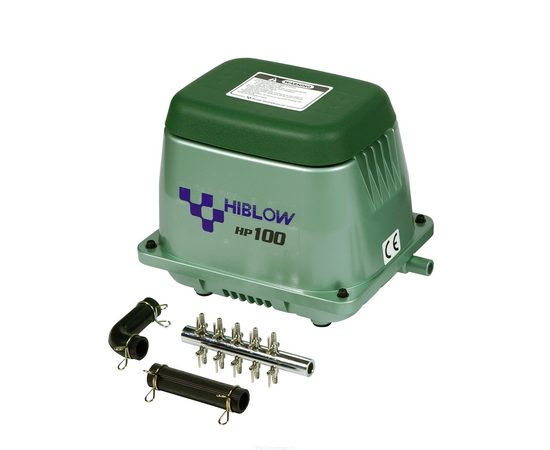 Компрессор HIBLOW Modell 100 12000л/ч 85Вт Компрессор HIBLOW Modell 100 12000л/ч 85Вт
