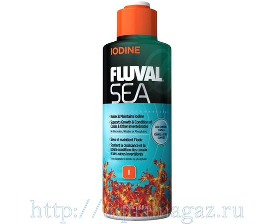 Fluval Sea йод 473 мл Fluval Sea йод 473 мл