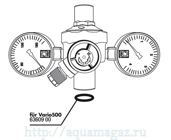 JBL Dichtung f?r Druckminderer CO2 Vario - Прокладка для редуктора JBL 6333000, 2 шт.