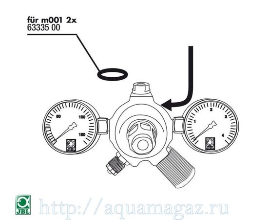 Прокладка для редуктора ProFlora m001 Прокладка для редуктора ProFlora m001