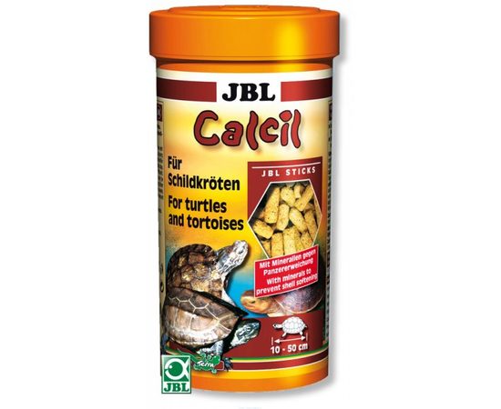 Корм в форме  палочек  с минералами для черепах JBL Calcil, 250 мл 95 г