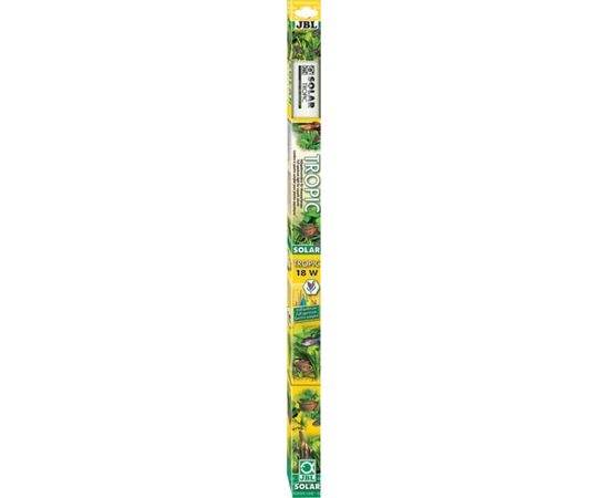 Люминесцентная Т8 лампа полного солнечного спектра для аквариумных растений, 15 ватт, 4000 кельвинов JBL SOLAR TROPIC, 15 Ватт