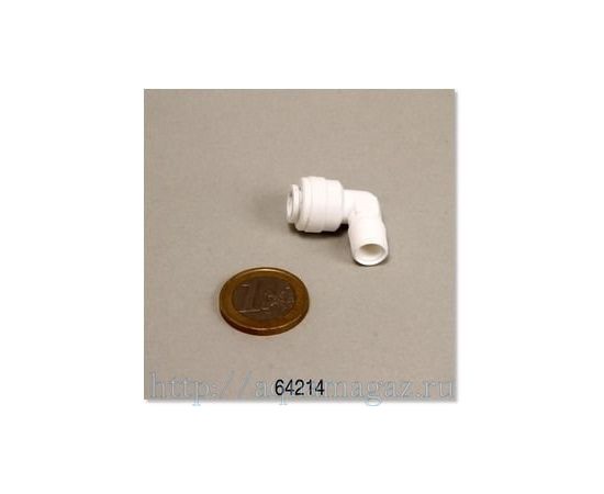 Фитинг 1/8 изогнутый для установки обратного осмоса JBL Osmose 120 JBL 1/8 Fitting gebogen fur JBL Osmose