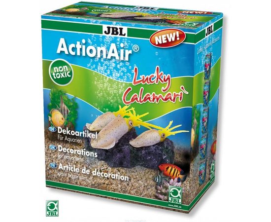 Декоративный распылитель с эффектом движения 3 кальмара JBL ActionAir Lucky Calamari