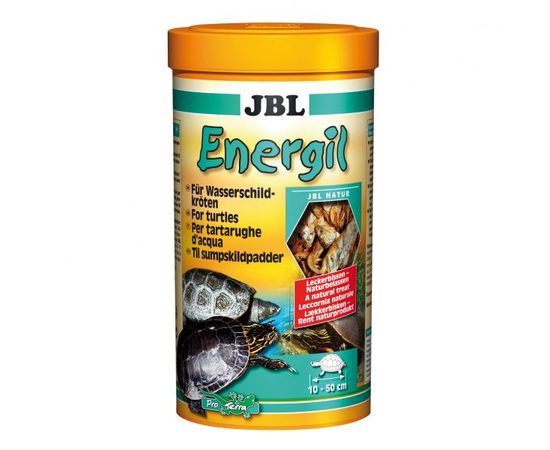 JBL Energil - Корм из целиком высушенных рыб и рачков для крупных водных черепах, 2,5 л. 430 г.