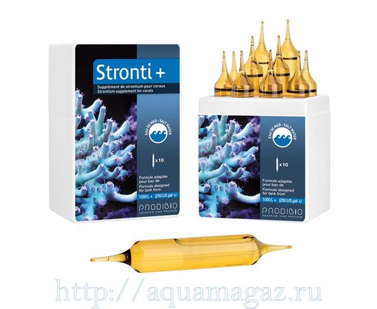 STRONTI+ PRO10 1x4000л добавка стронция для рифового аквариума (10 шт)