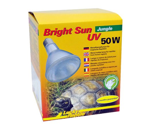 Лампа МГ Bright Sun UV Jungle 50Вт, цоколь Е27 Лампа МГ Bright Sun UV Jungle 50Вт, цоколь Е27