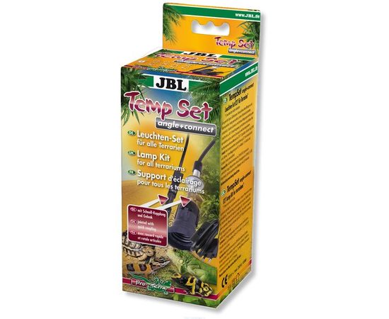 Комплект с соединителем и шарниром для подключения и установки в террариуме ламп и излучателей тепла в террариуме JBL TempSet an