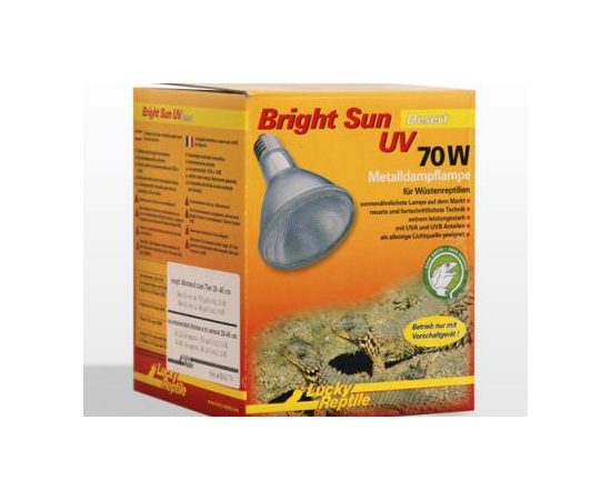 Лампа МГ Bright Sun UV Desert 70Вт, цоколь Е27 Лампа МГ Bright Sun UV Desert 70Вт, цоколь Е27