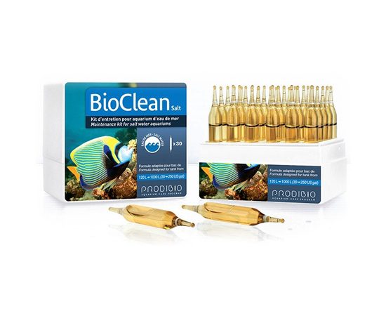 BIO CLEAN salt water набор препаратов для морской воды (BIO DIGEST+ BIOPTIM) (30шт)