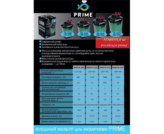 Фильтр внешний PRIME 800
