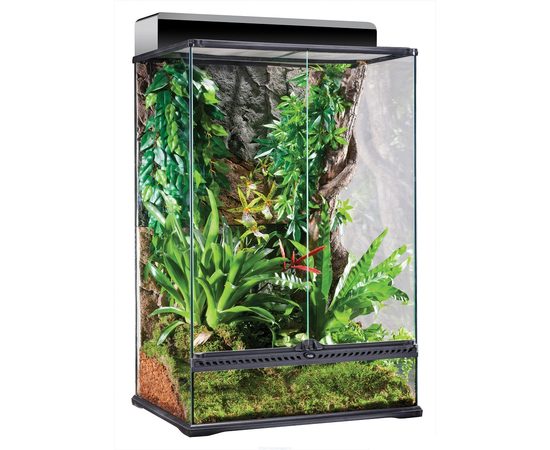 Террариум из силикатного стекла 60 x 45 x 90 см