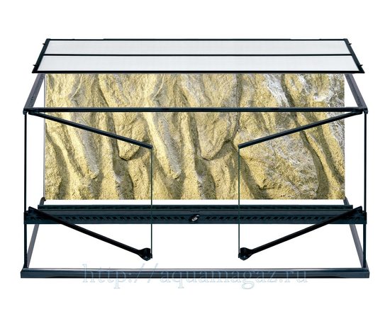 Террариум из силикатного стекла 90 x 45 x 45 см