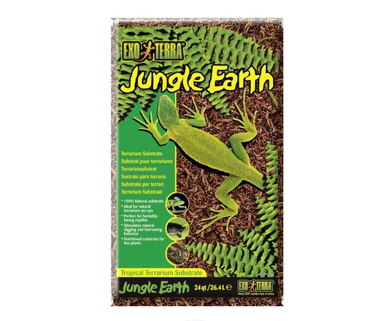 Грунт для террариума Jungle Earth, 26,4 л