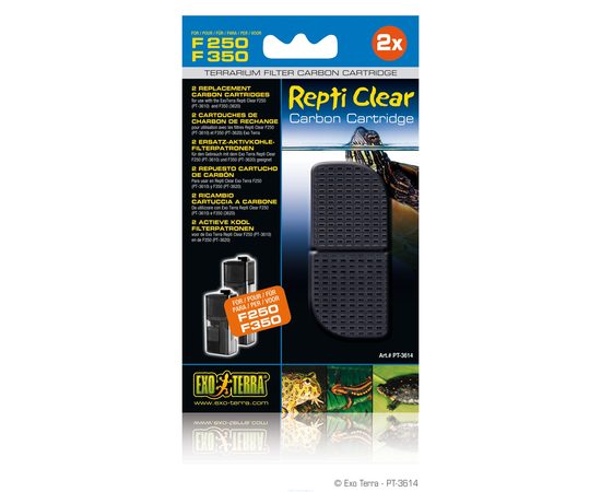 Угольный картридж к компактным фильтрам Repti Clear F 250 и F 350