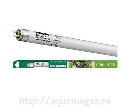 Лампа SYLVANIA Т5 Grolux 39Вт 84.9см, цоколь G5