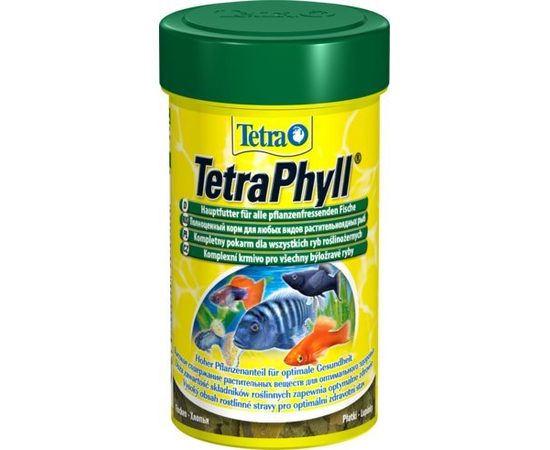 TetraPhyll корм для всех видов рыб растительные хлопья 100 мл