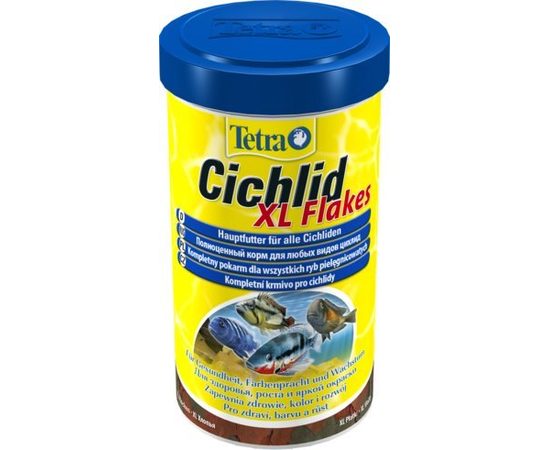 TetraCichlid XL корм для всех видов цихлид, крупные хлопья 500 мл