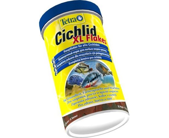 TetraCichlid XL корм для всех видов цихлид, крупные хлопья 500 мл