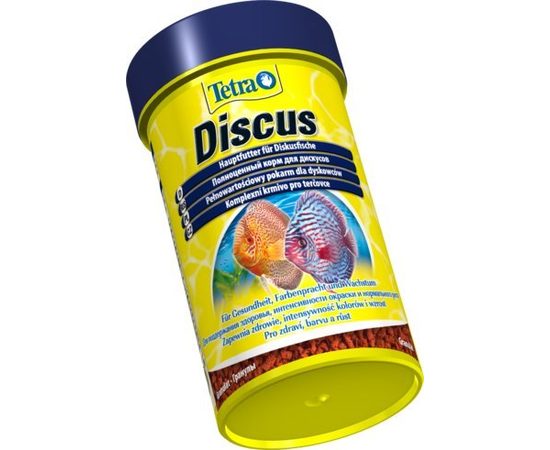 TetraDiskus Staple Food основной корм для дискусов в гранулах 100 мл