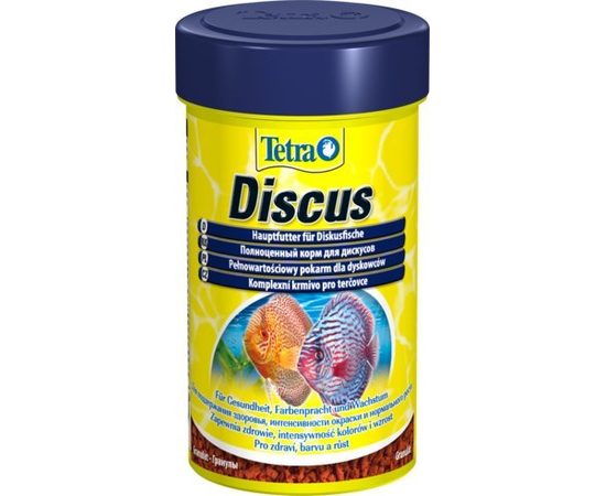TetraDiskus Staple Food основной корм для дискусов в гранулах 100 мл
