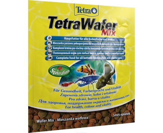 TetraWaferMix корм-чипсы для всех донных рыб 15 г sachet
