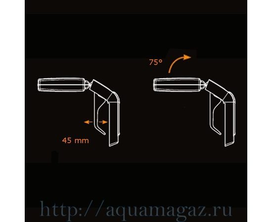 Вентилятор одинарный аквариумный с термоконтролером