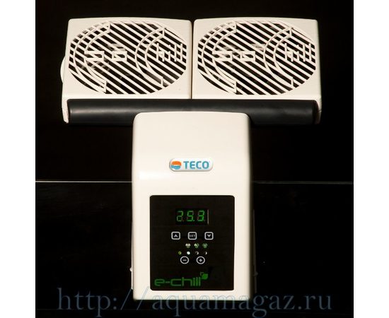 Вентилятор двойной аквариумный с термоконтролером