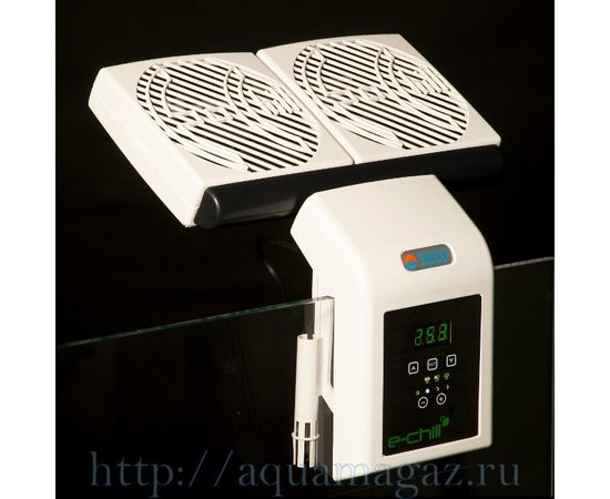 Вентилятор двойной аквариумный с термоконтролером