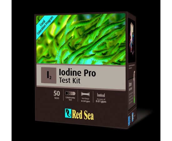 Реактивы для теста Йод Про колориметрический, 50 измерений