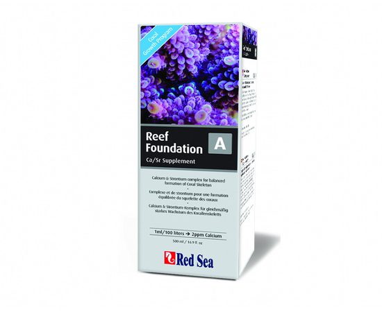 Добавка для роста кораллов Reef Foundation A (Ca/Sr) 500 мл Добавка для роста кораллов Reef Foundation A (Ca/Sr) 500 мл