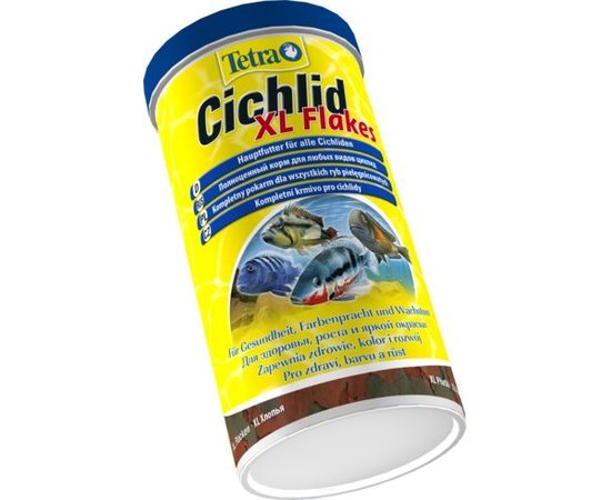 TetraCichlid XL корм для всех видов цихлид, крупные хлопья 1 л