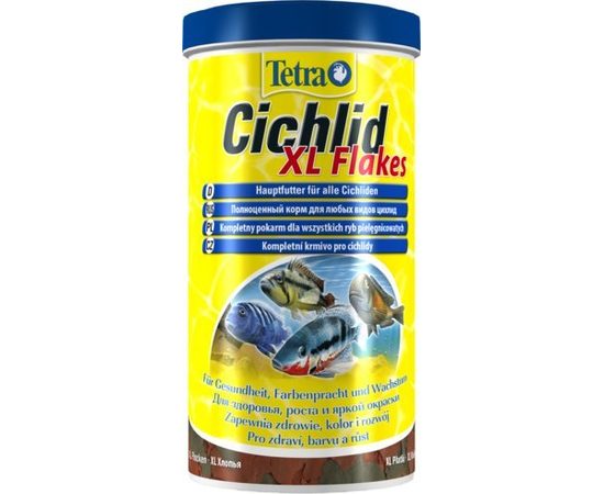 TetraCichlid XL корм для всех видов цихлид, крупные хлопья 1 л