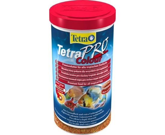 TetraPro Color Crisps корм-чипсы для улучшения окраса всех декоративных рыб 1 л