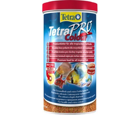 TetraPro Color Crisps корм-чипсы для улучшения окраса всех декоративных рыб 1 л
