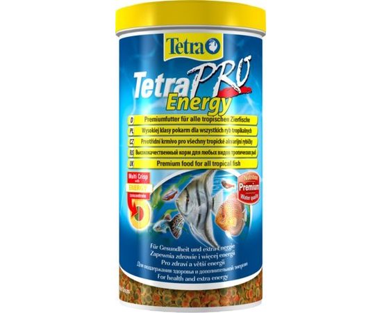 TetraPro Energy Crisps корм-чипсы для всех видов рыб для дополнительной энергии 1 л