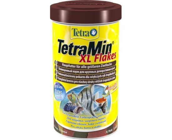 TetraMin XL корм для рыб в виде крупных хлопьев 500 мл