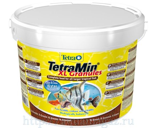 TetraMin Granules корм для всех видов рыб в гранулах 10 л TetraMin Granules корм для всех видов рыб в гранулах 10 л
